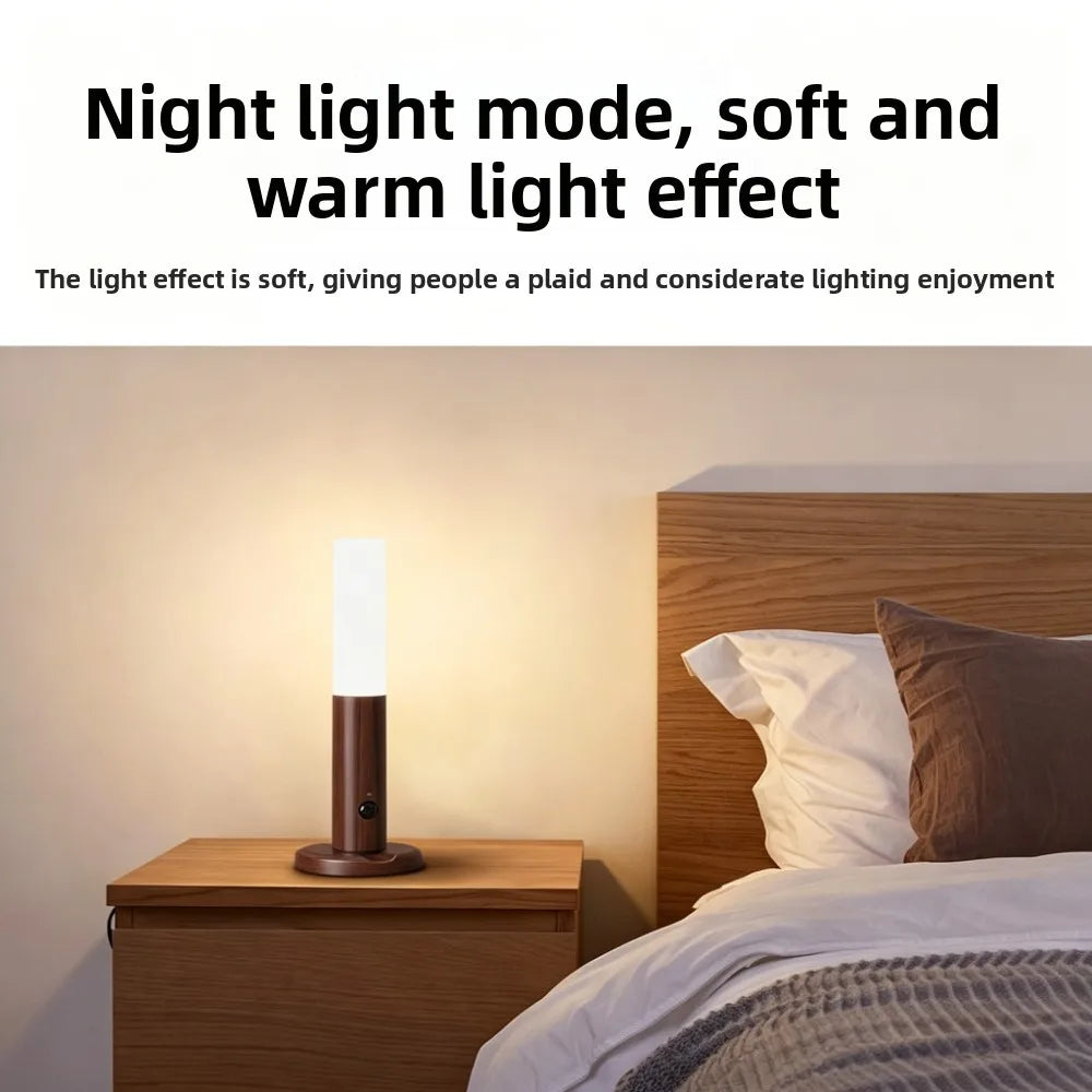 Qme LED Motion Sensor Night Light – Rechargeable, 6 Colors Motion Sensor Night Light Qme