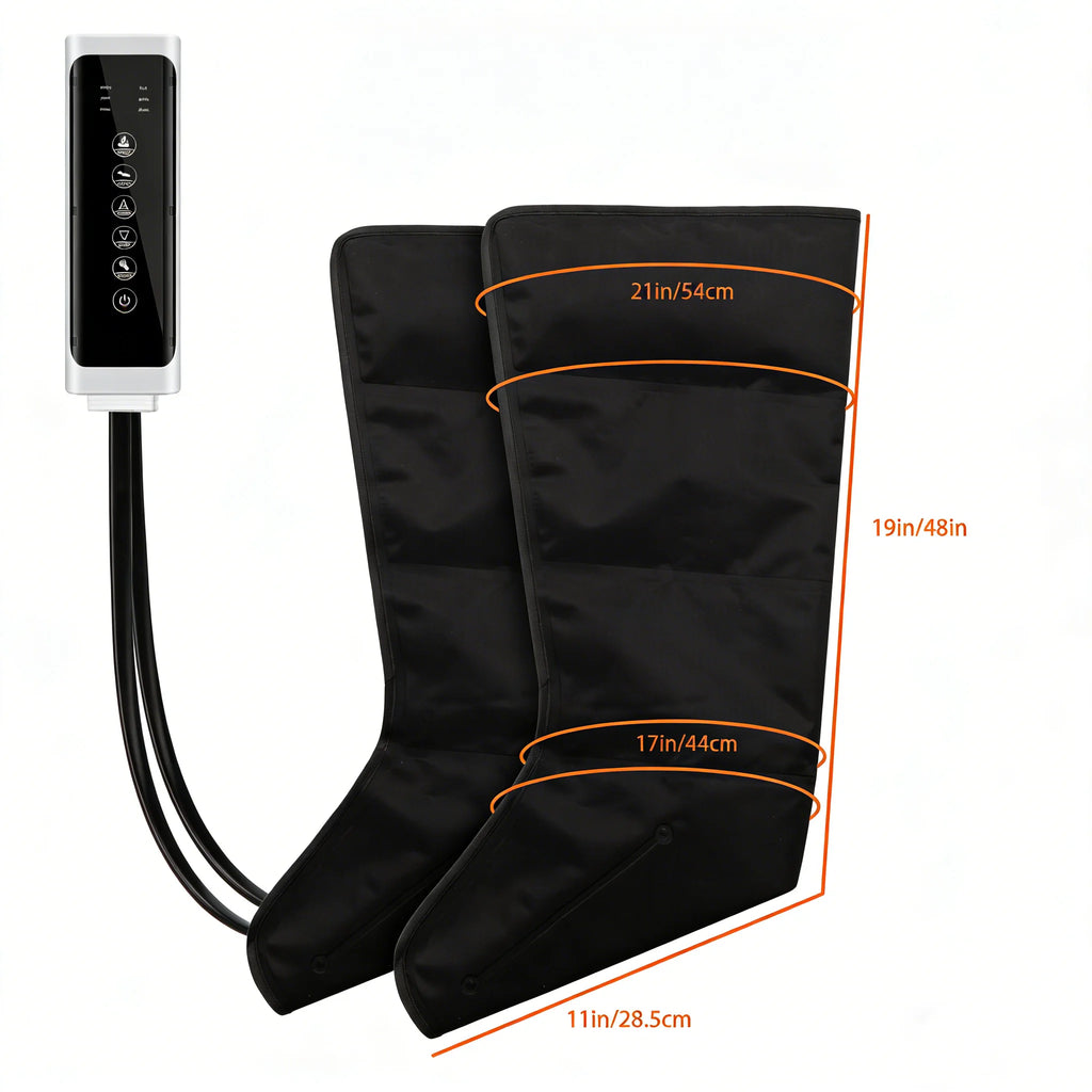 MagCellapy Airwave Leg Massager – 4 Airbag Compression Leg Massager Qst Tractical Black 220V AU