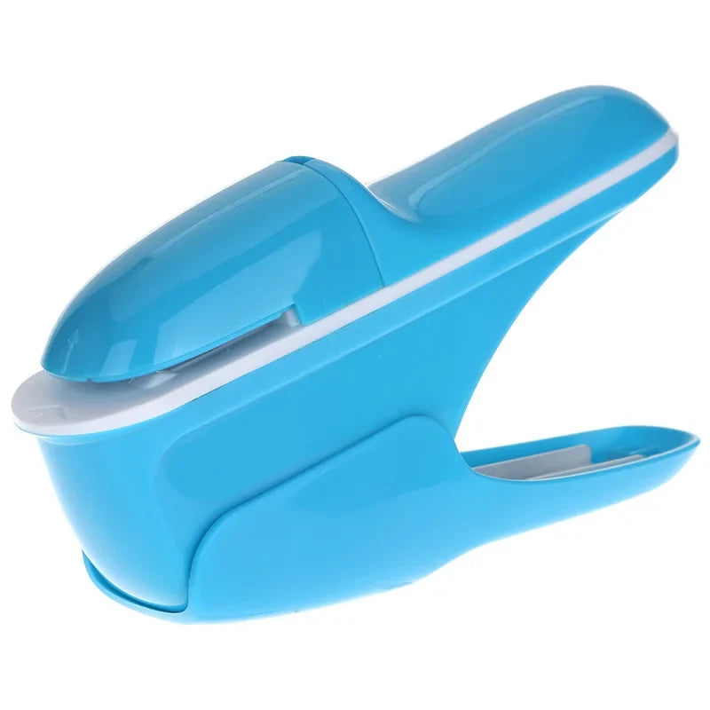 Stapleless Stapler – Binds Up to 8 Sheets | Home Office School Stapleless Stapler Qme blue