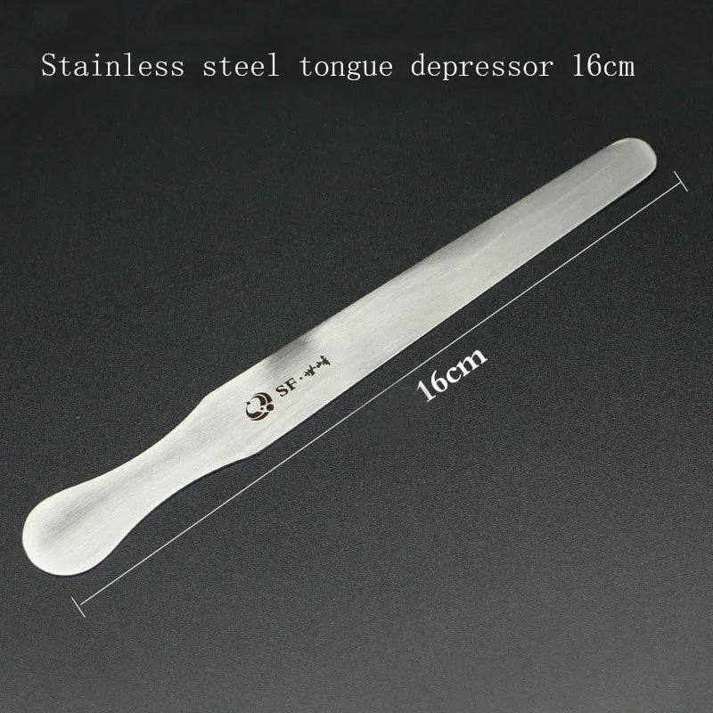 Stainless Steel Tongue Depressor – Oral Exam Instrument Oral Exam Instrument Qme b