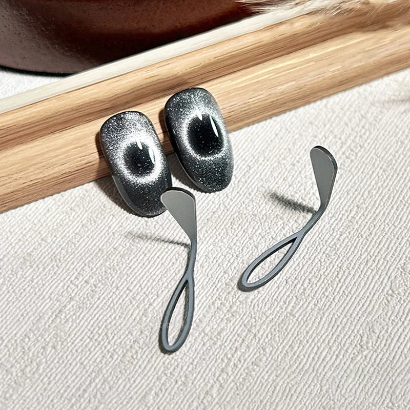 Cat Eye Magnetic Nail Art Applicator Olive Shape Tool | Qme Nail Art Applicator Qme