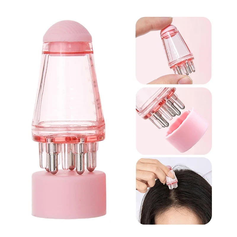 Scalp Applicator Comb for Hair Serums & Oils | 6ml Scalp Applicator Comb Qme