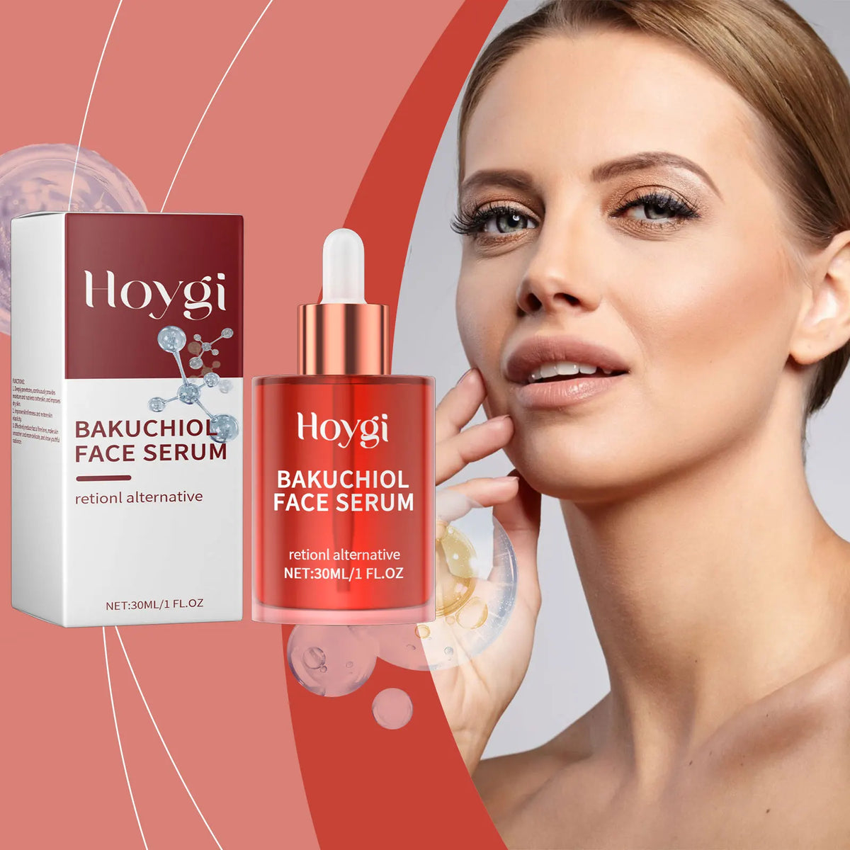 Hoygi Bakuchiol Retinol Face Serum – Firming & Brightening Face Serum Qst