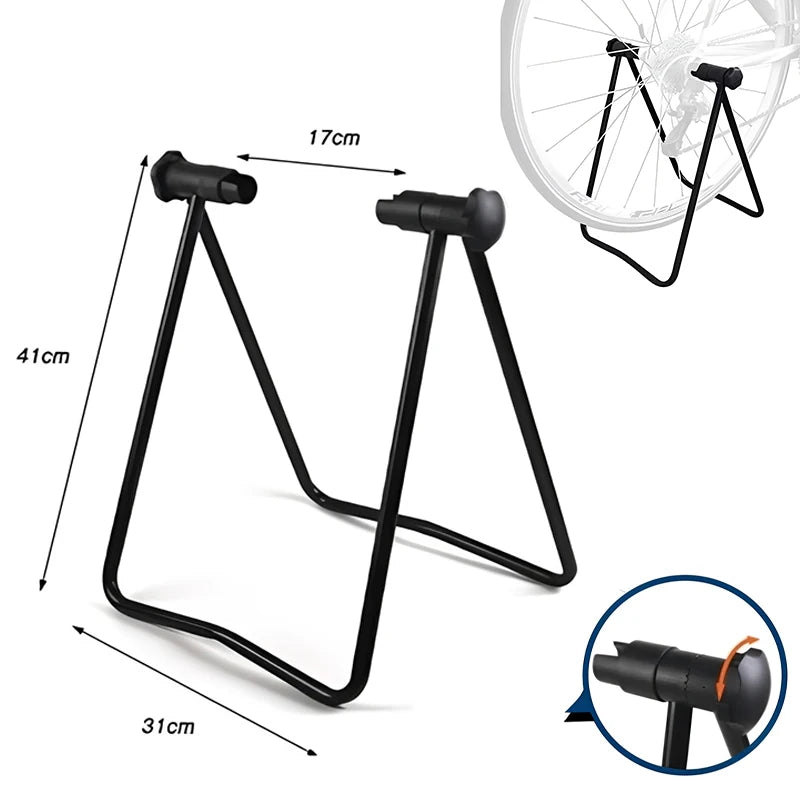 Foldable Bicycle Hub Stand – Universal Bike Repair Display Rack Bicycle Repair Stand Qst