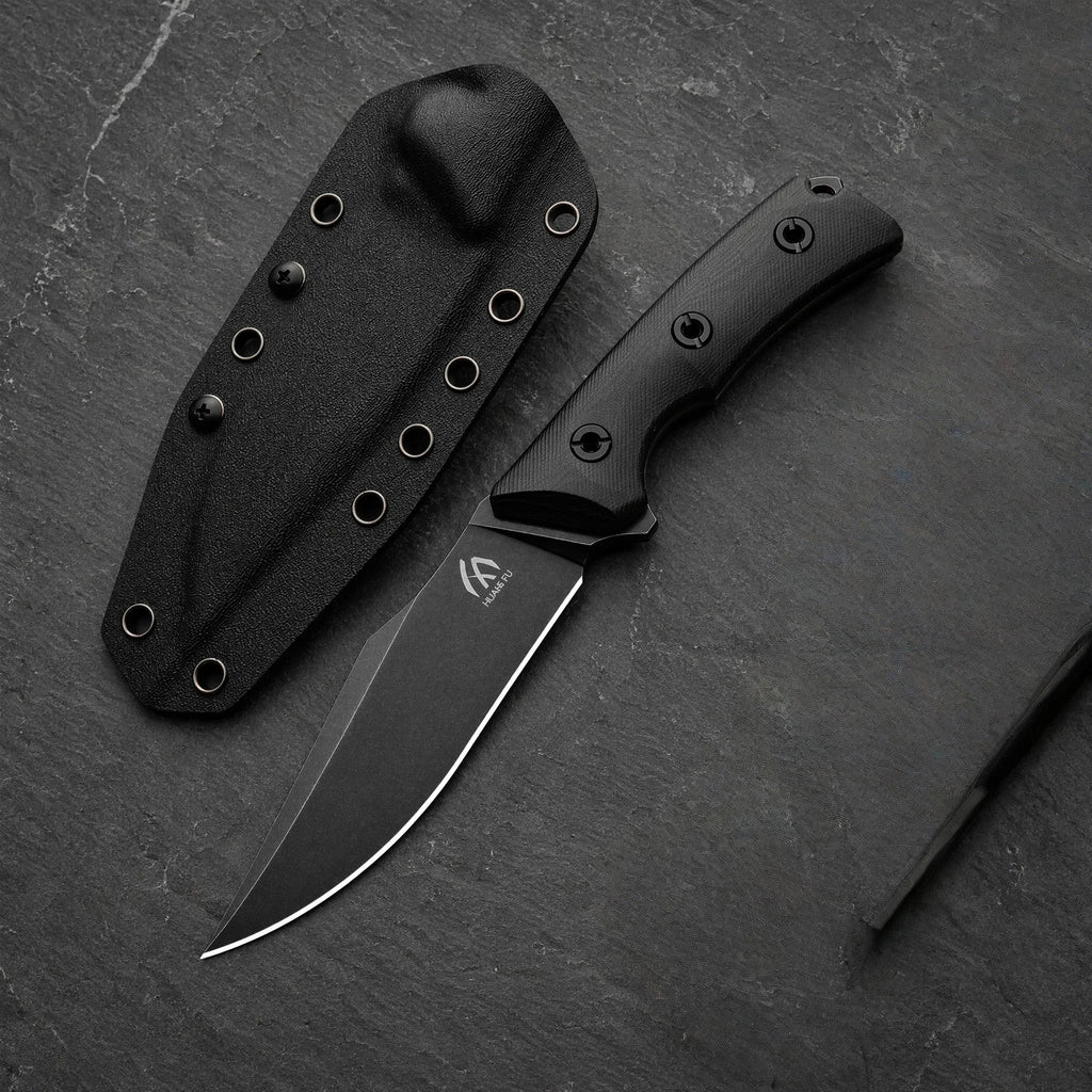 HUANGFU Multi-Function Outdoor Camping Knife – Steel Blade Multi-Function Knife Qst