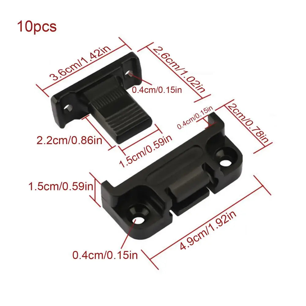 Roman Column Connector 10-Pack – Quick Release Furniture Clips Furniture Connector Clip Qme China Mainland 10PCS