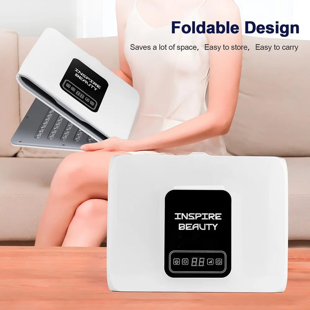 160-LED 7-Color Photon Face Mask PDT Machine | Home Spa LED Photon Mask Qst