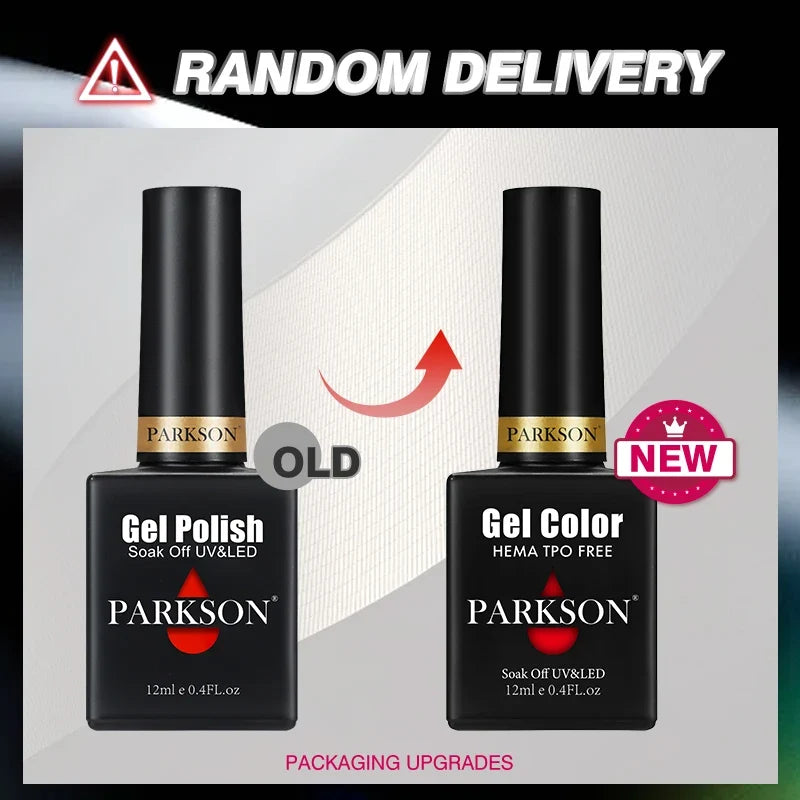 PARKSON Semi-Permanent Gel Polish Base Coat – 22 Colors Gel Nail Polish Qme