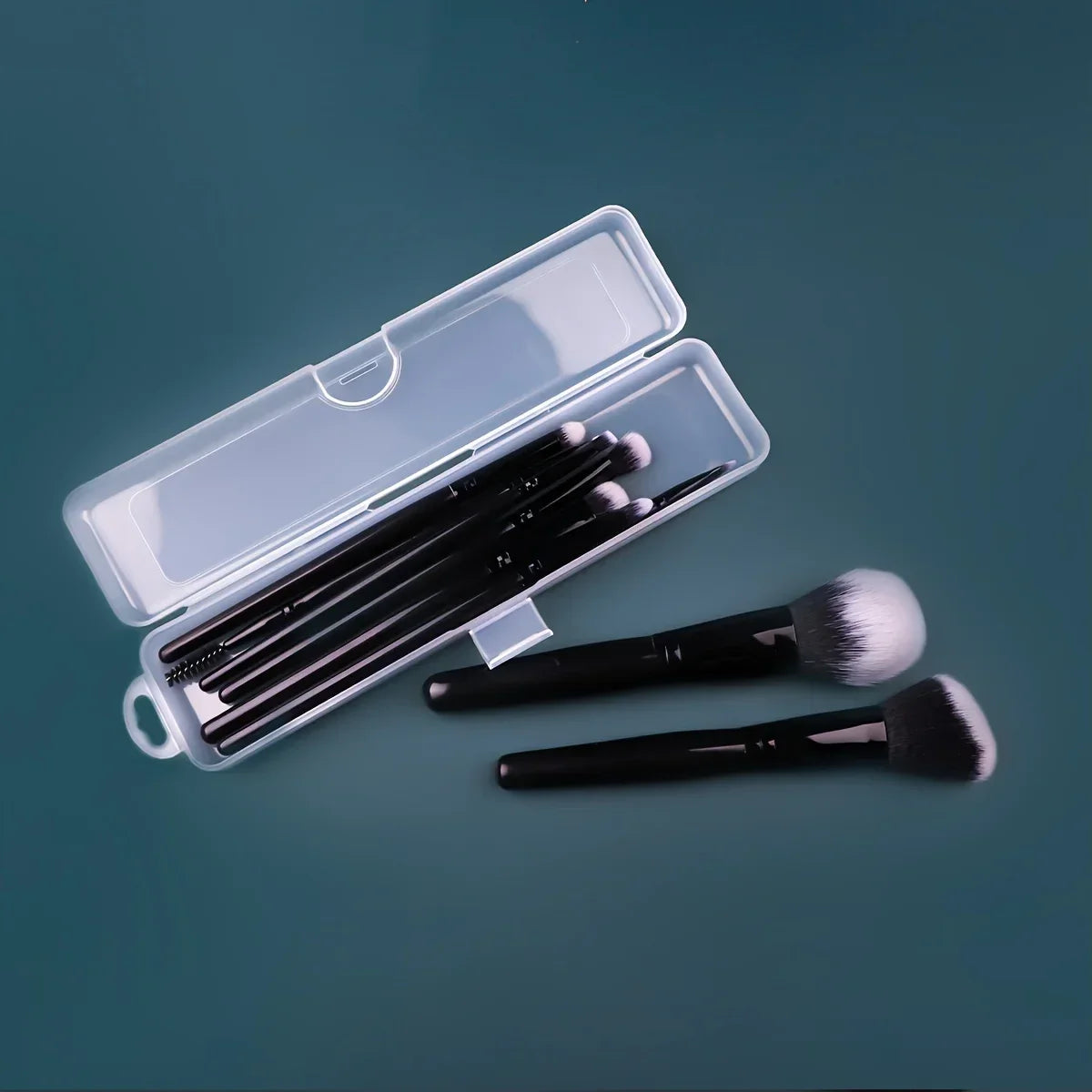 Makeup Brush Storage Box & Travel Case | ABS Organizer Makeup Brush Organizer Qme