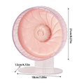 Silent Hamster Wheel – Adjustable Height Habitat Accessory Small Pet Exercise Wheel Qme Burgundy China Mainland