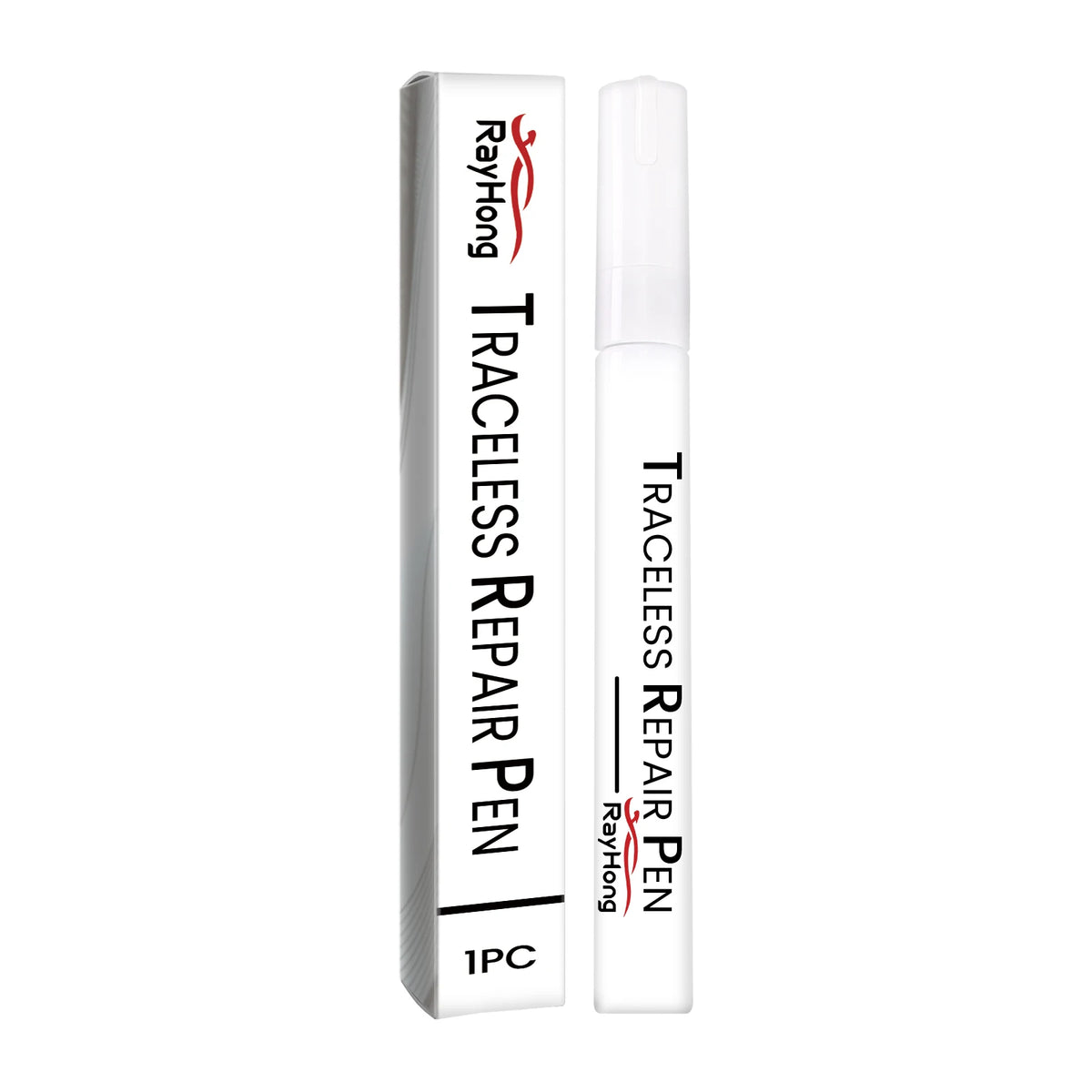 Rayhong Car Paint Touch-Up Pen – Scratch Repair, Multi-Color Car Touch-Up Pen Qst white
