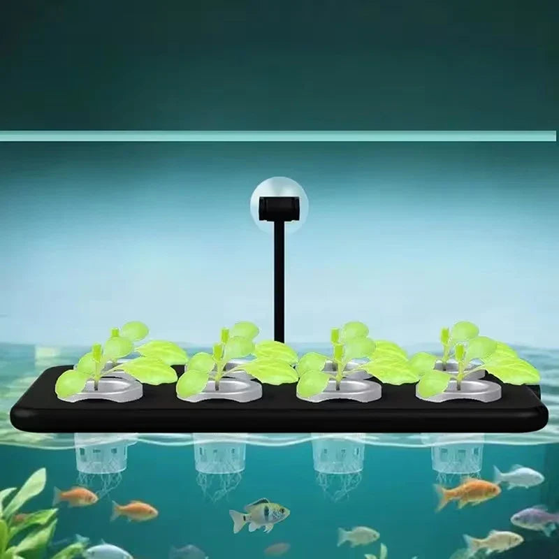 Floating Hydroponic Aquarium Planting Board | Soilless Decor Aquarium Planting Board Qme