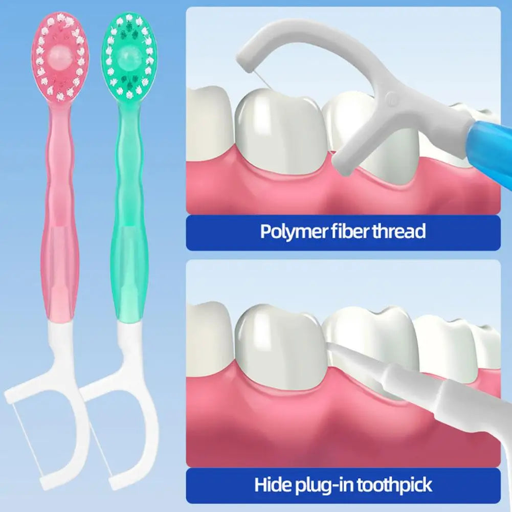 Portable Disposable Travel Toothbrush Set with Toothpaste Disposable Toothbrush Set Qme