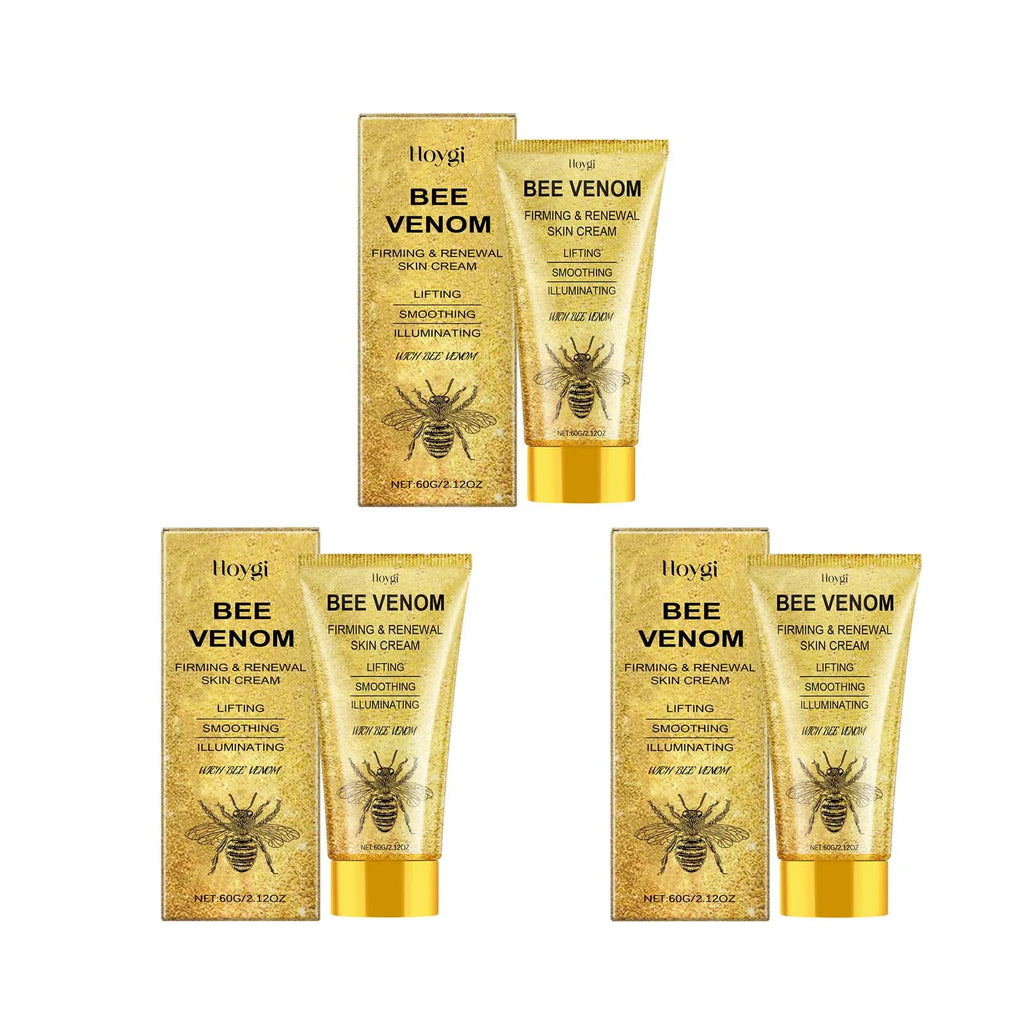 Bee Venom Face Cream – Firming, Lifting & Fine Line Smoothing Firming Face Cream Qme 3 x 60g boxed