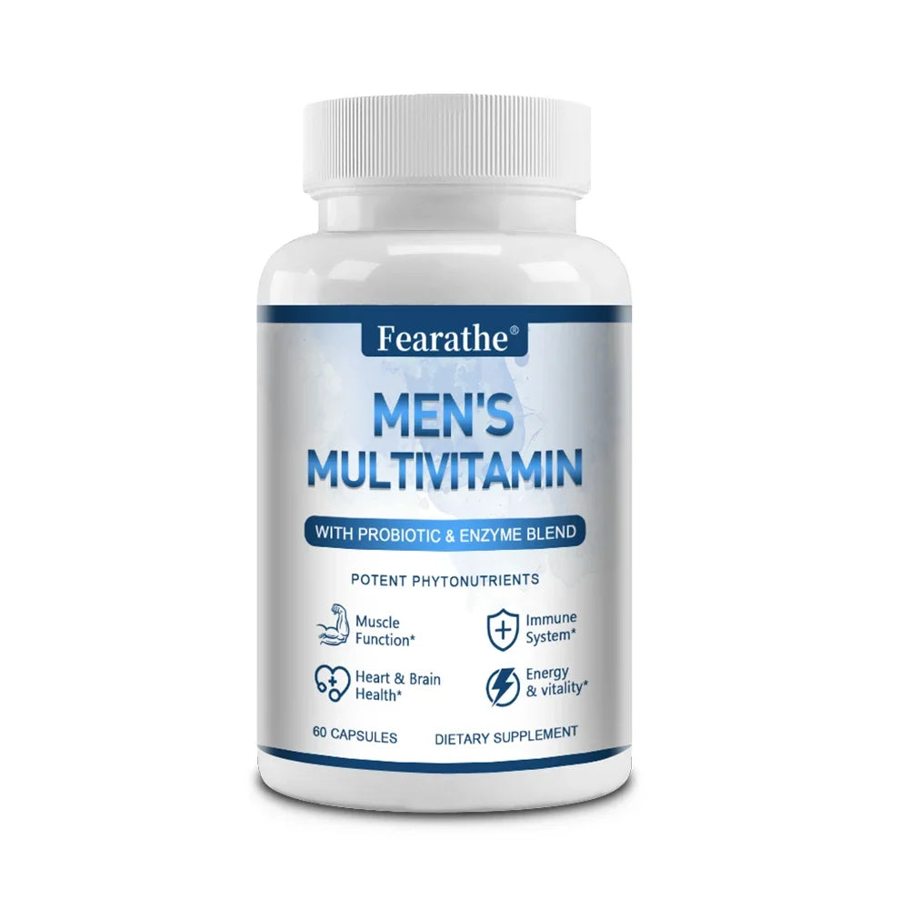 Men's Daily Multivitamin & Multimineral Capsules A C E D K Men's Multivitamin Qst 60 count-1 bottle
