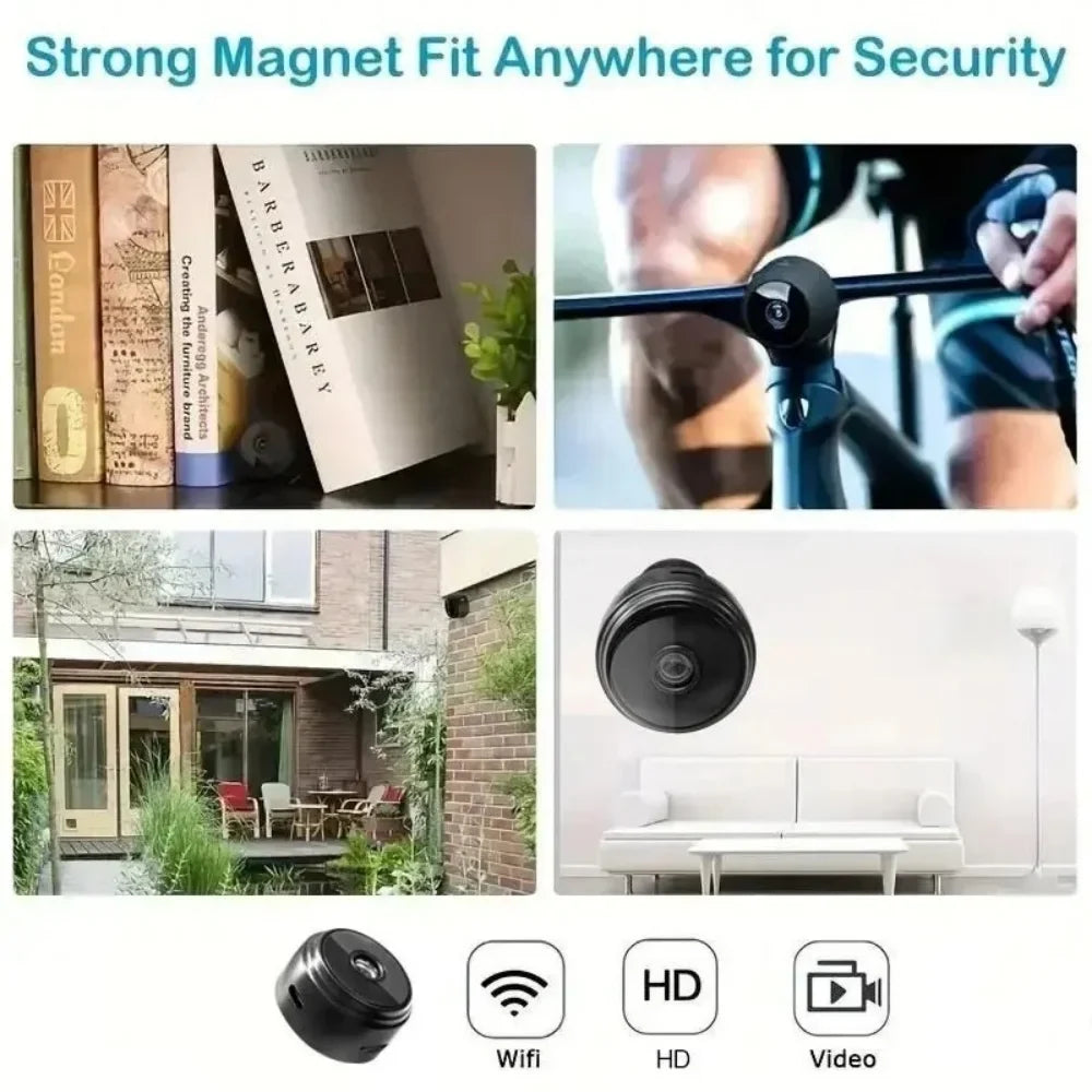 A9 WiFi Security Camera – Wireless IR Night Vision Monitor Wireless Security Camera Qme