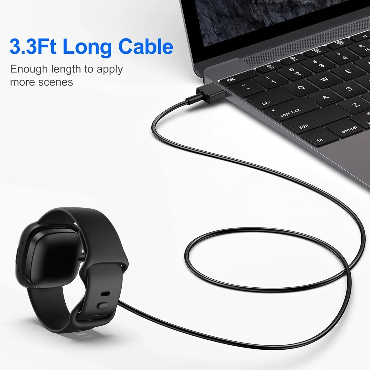 USB-C Charging Dock for Amazfit Active 2 & Bip 6 Smartwatch Smartwatch Charging Dock Qme