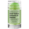Collagen Matcha Tallow & Beeswax Moisturizing Balm Roll-On Moisturizing Balm Qme green 45g