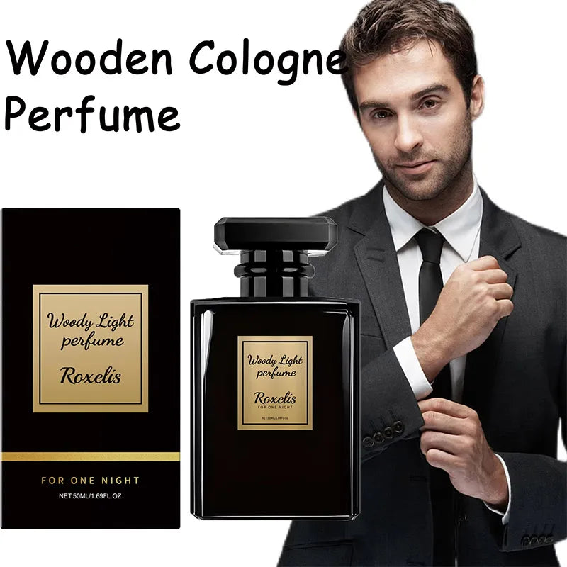 WARMKISS Woody Intense Parfum – Long-Lasting Men's Cologne 50ml Men's Cologne Qst