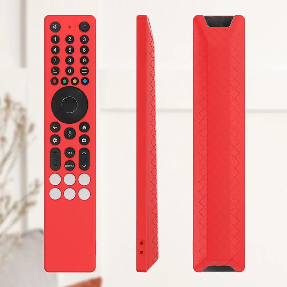 TCL RC833A Remote Silicone Case with Lanyard | Drop-Proof Cover Remote Control Case Qme