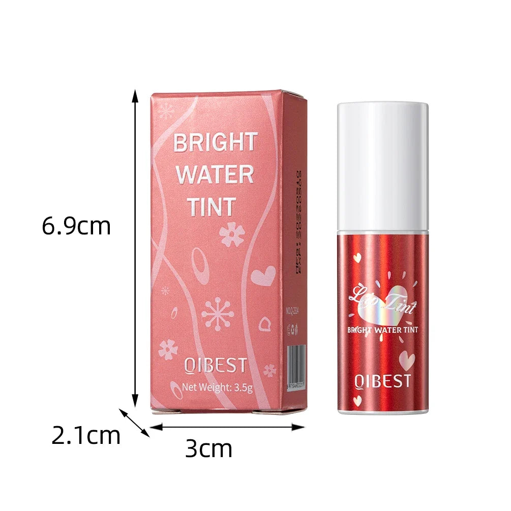 QIBEST Moisturizing Lip Glaze – Dual-Use Long-Lasting Color Lip Glaze Qme