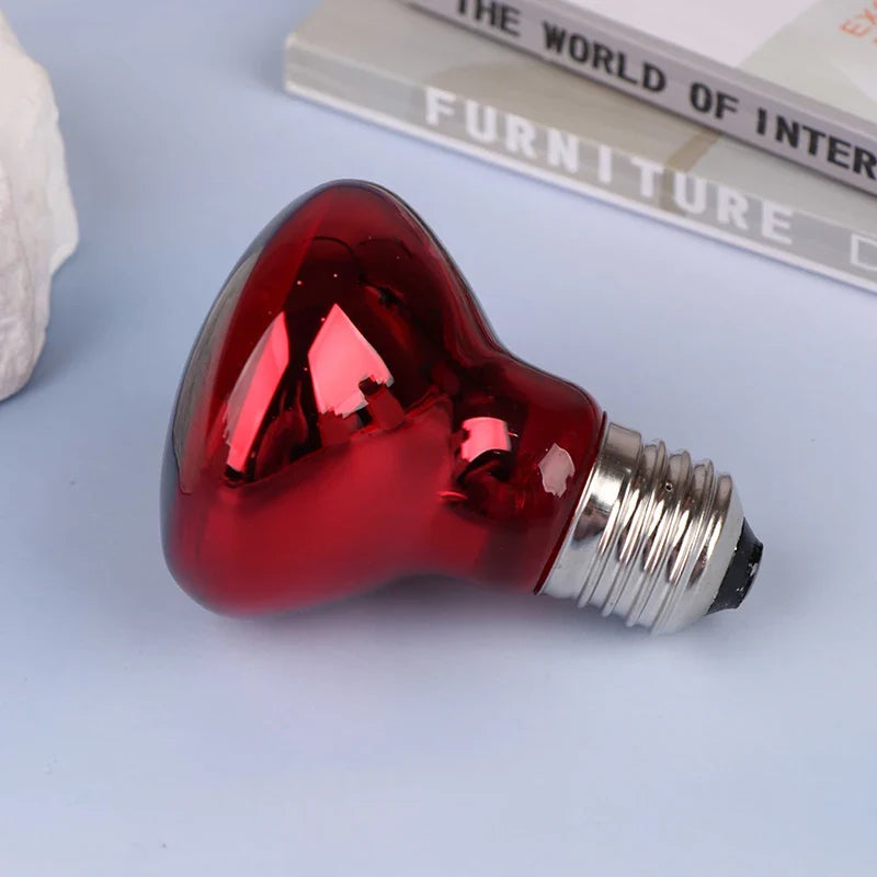E27 UVA Infrared Poultry & Reptile Bulb – Day & Night Light UVA Reptile Heat Bulb Qme