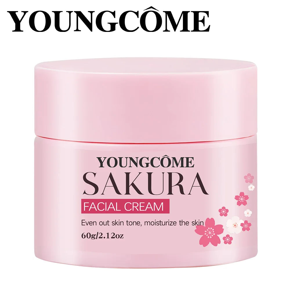 Sakura Retinol Collagen Anti-Aging Face Cream | YOUNGCOME Anti-Aging Face Cream Qst