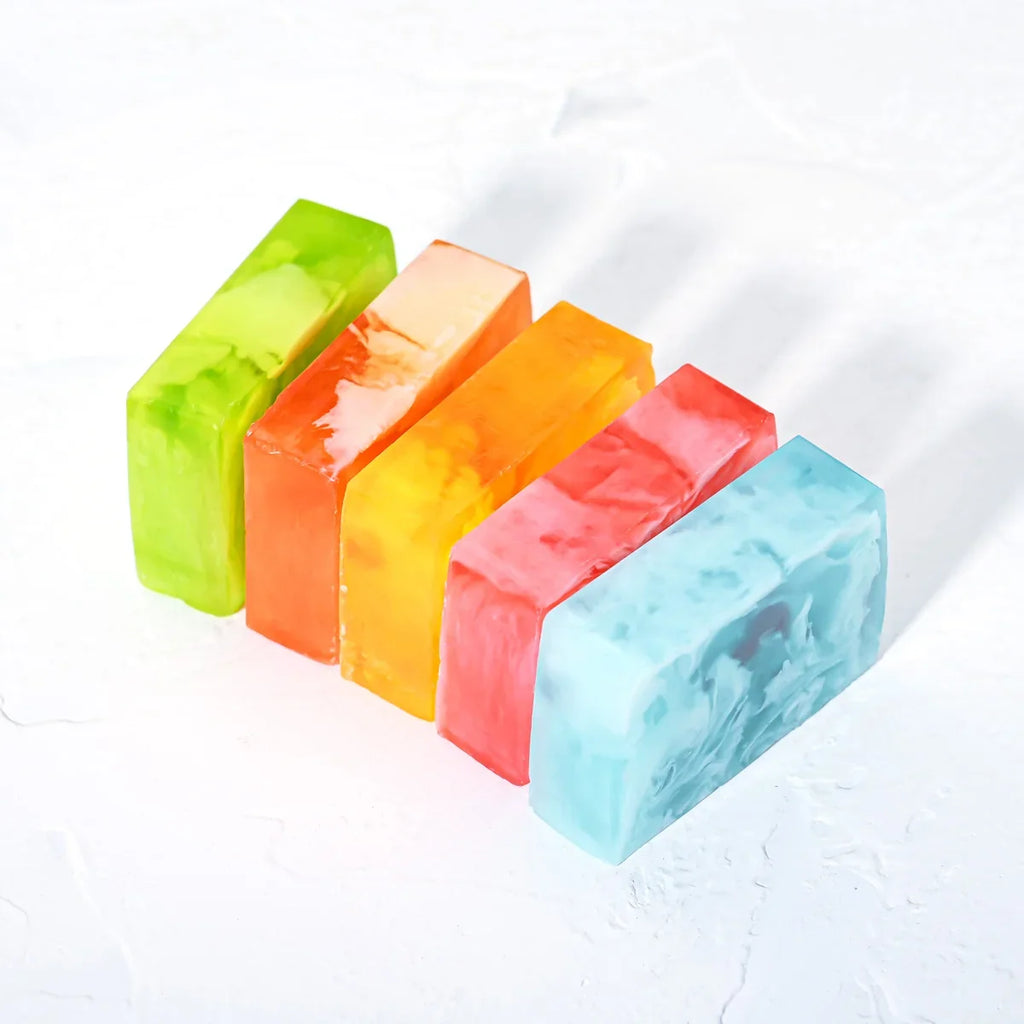 Colorful Natural Organic Handmade Soap – Face & Body Bar Organic Bar Soap Qme