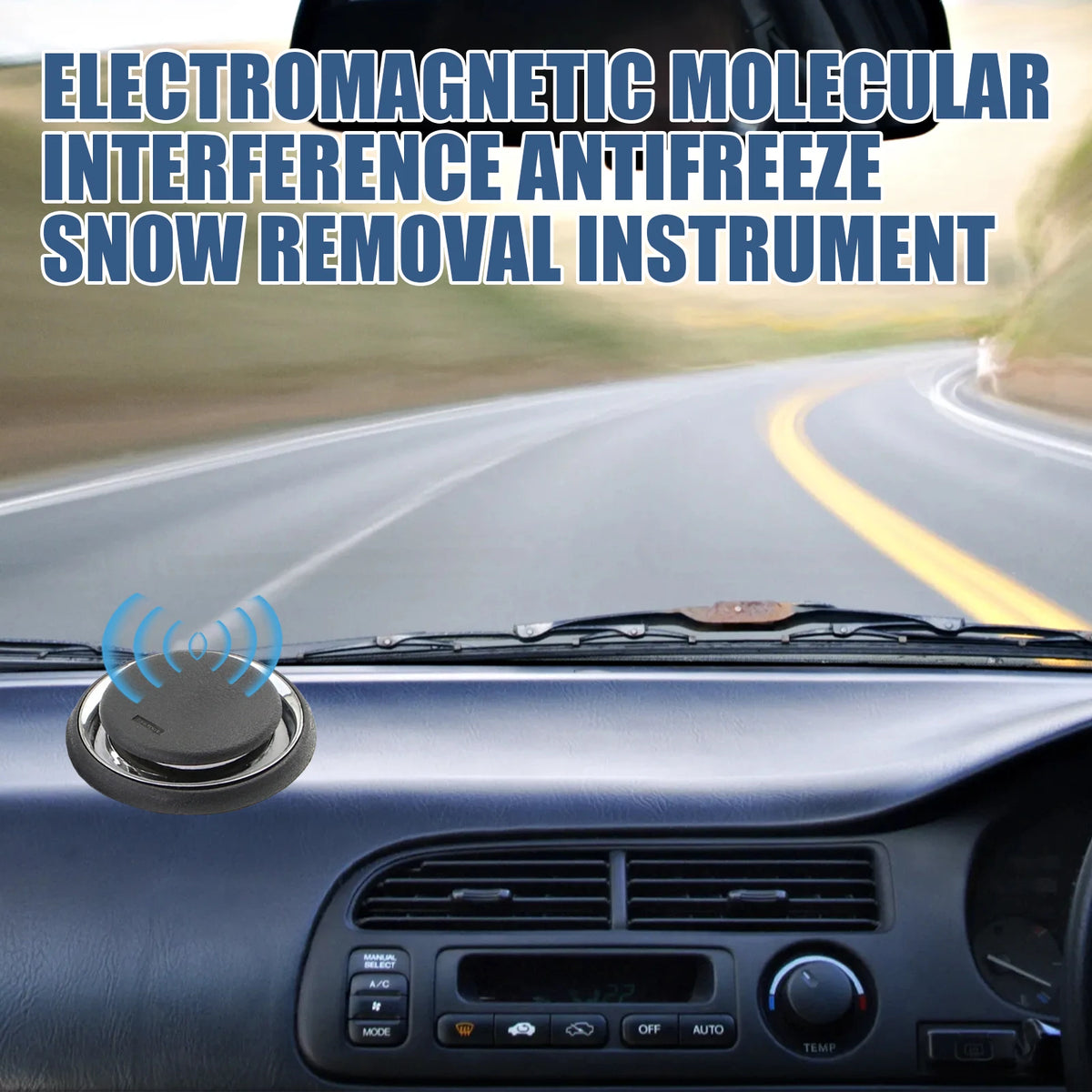 Car Ice Scraper & Snow Remover – Portable De-Icer Tool Ice Scraper Tool Qst