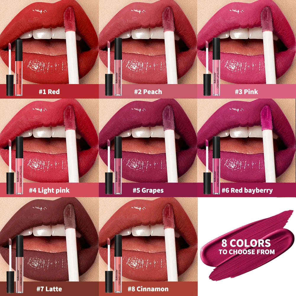 8-Color Waterproof Velvet Liquid Lipstick – Long-Lasting Lip Gloss Liquid Lipstick Qst