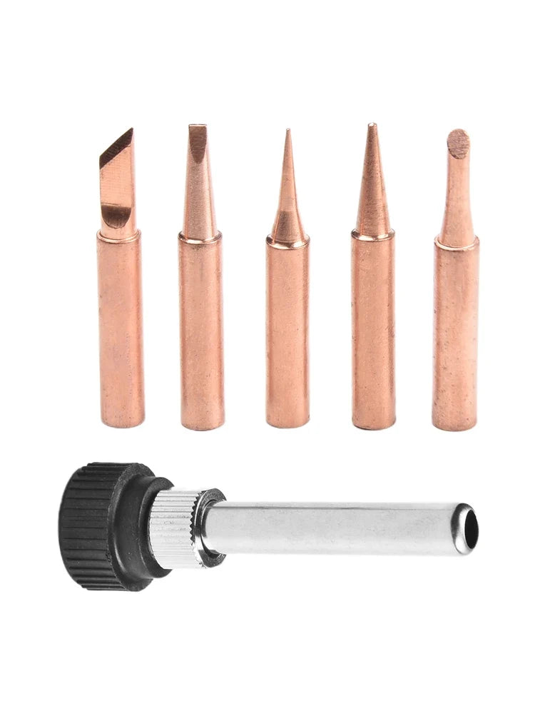 900M Soldering Iron Tips – Copper Internal Heated Solder Heads Soldering Iron Tips Qme