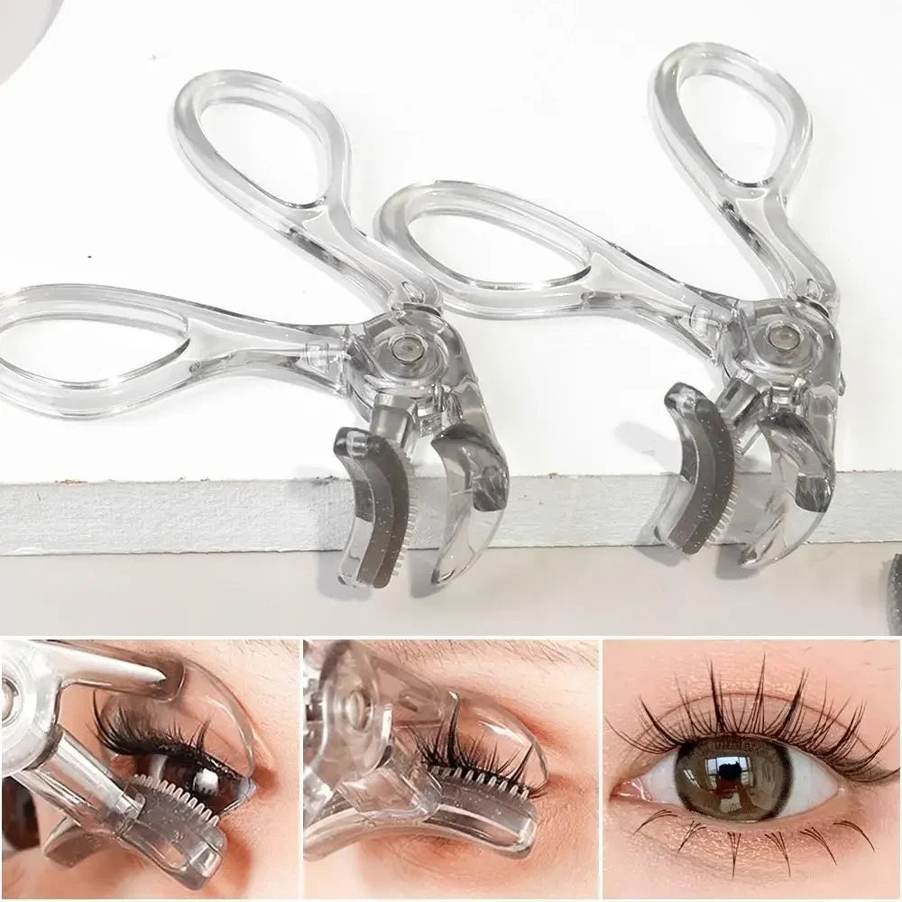Dual-Type Eyelash Curler Comb | Wide & Partial Clip, Waterproof Eyelash Curler Comb Qme