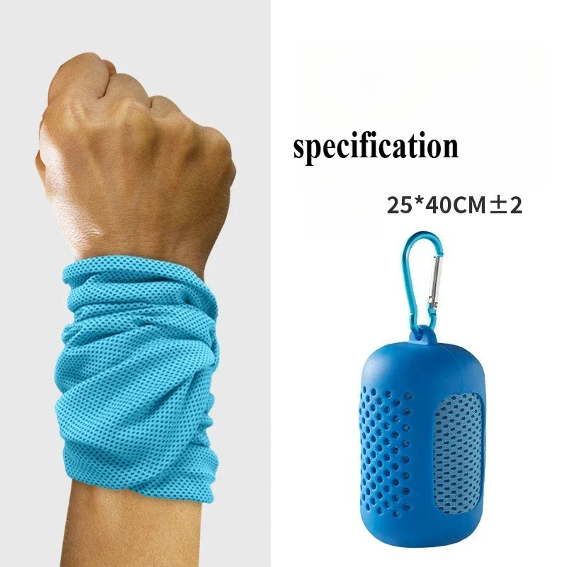 Sports Wrist Sweat Towel – Thin Cooling Wristband, 9 Colors Sports Wristband Towel Qme