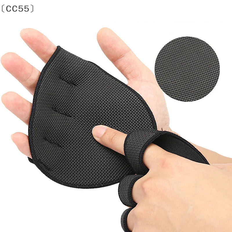Four-Finger Weightlifting Gloves – Anti-Slip Gym Hand Protector Weightlifting Gloves Qst