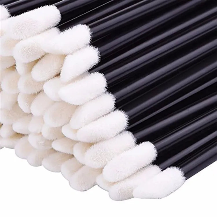 Disposable Lip Brushes – Lipstick & Gloss Wand Applicators Disposable Lip Brush Qme
