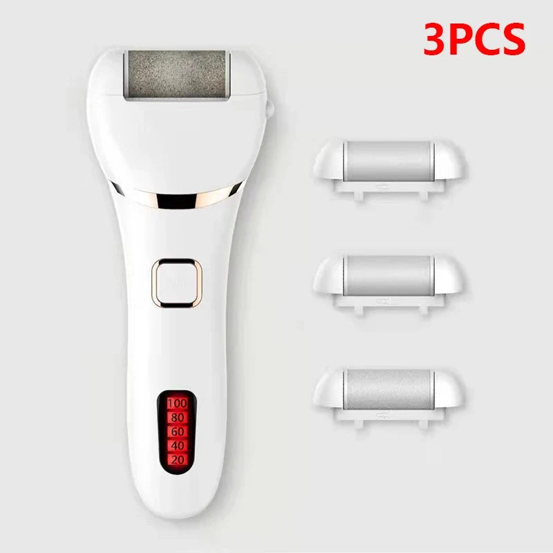 Foot Grinder Replacement Heads – Callus & Hard Skin Rollers Callus Remover Roller Qme