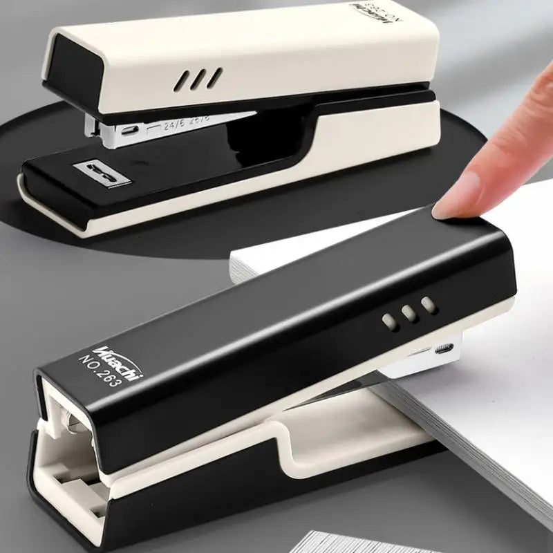 Mini Heavy Duty Stapler 24/6 26/6 – Smooth Paper Binding Office Stapler Qme