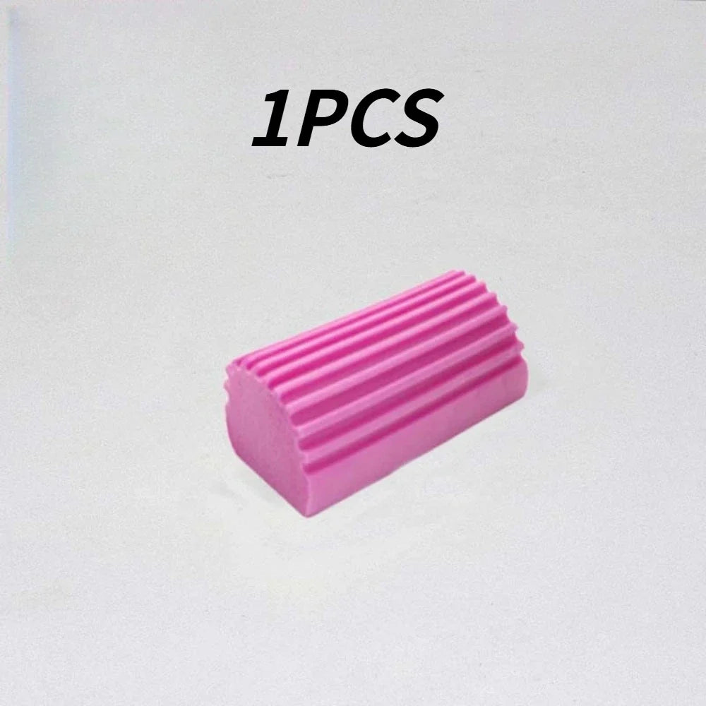 Magic Dust Sponge Brush – Window Blind & Home Cleaner Cleaning Brush Qme pink 1PCS