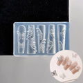 3D Silicone Nail Art Mold – Flower, Butterfly & Shell Designs Nail Art Mold Qst N2
