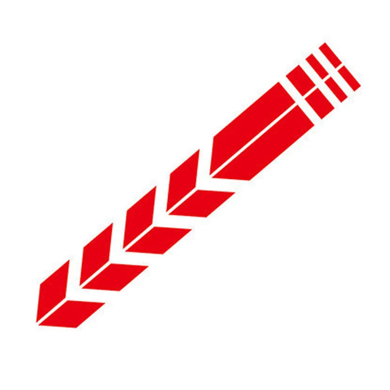Motorcycle Stripe Stickers – Universal Vehicle Decals | 6 Colors Vehicle Stripe Decals Qme Red