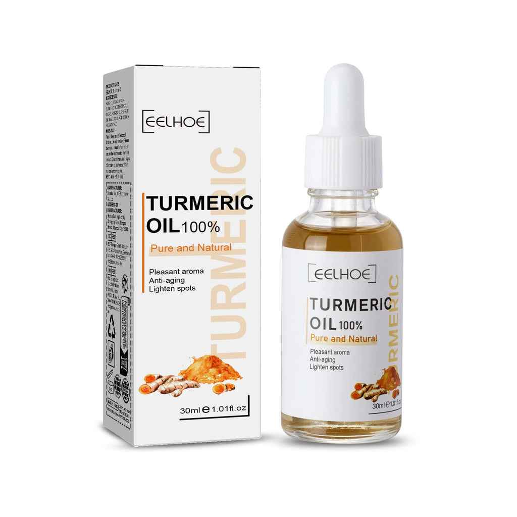 Eelhoe Turmeric Brightening Face Serum – Dark Spot & Tone Brightening Face Serum Qst 30ml boxed