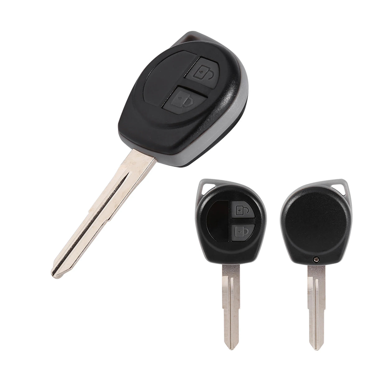 Suzuki 2-Button Key Shell Case – Vitara Swift SX4 Ignis Car Key Shell Case Qst