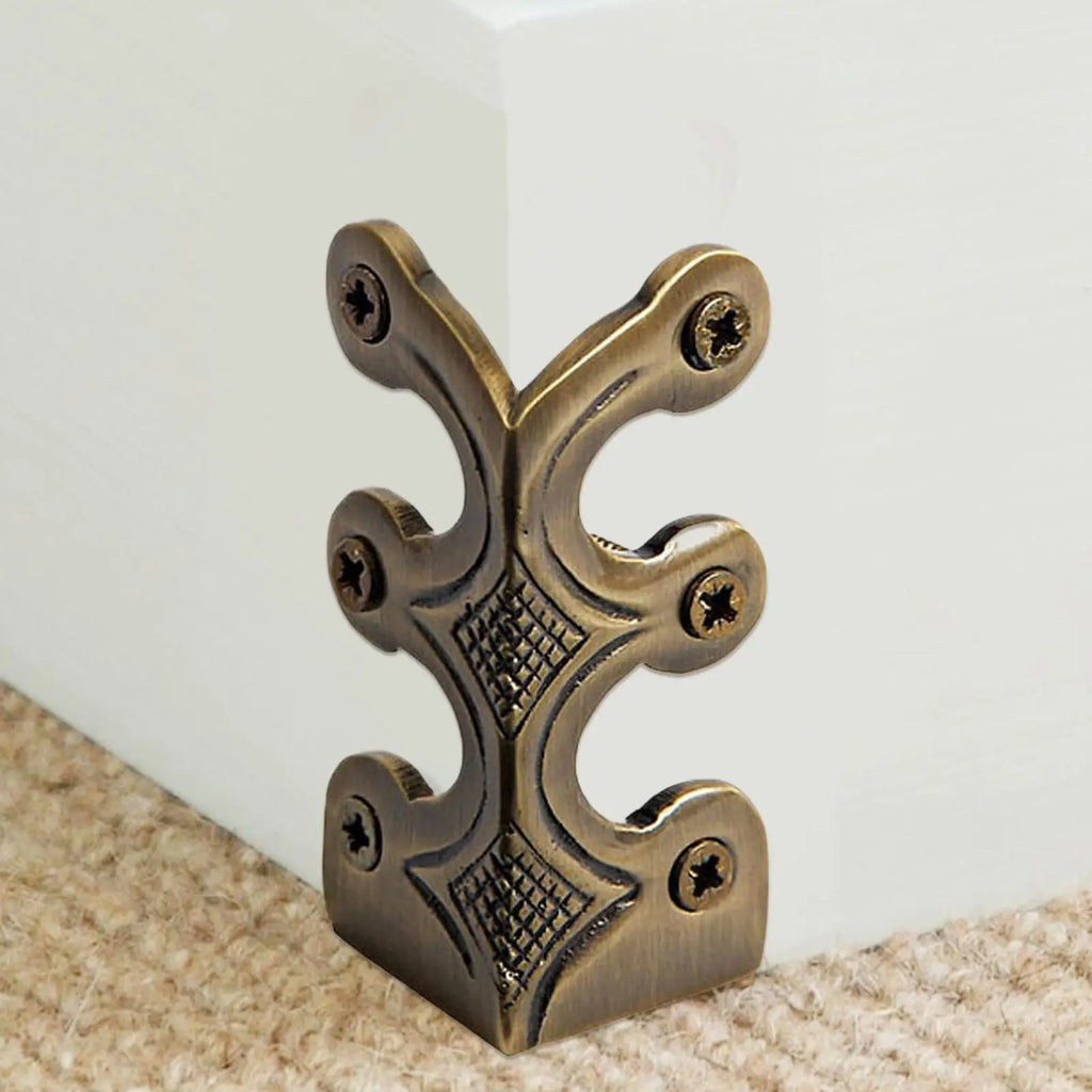 Solid Brass Baseboard Corner Protectors – Metal Edge Guards Corner Edge Guards Qme
