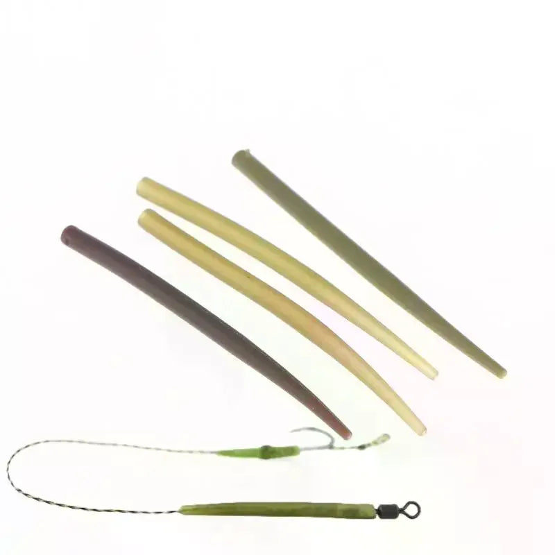 50 Carp Fishing Rig Anti Tangle Sleeves Terminal Accessories Fishing Rig Sleeves Qme