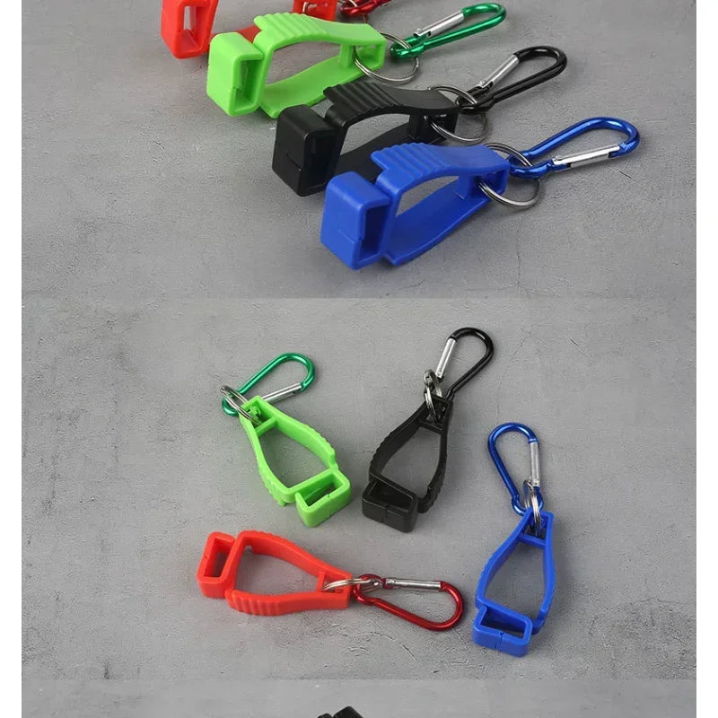 Plastic Glove Clip Hanger & Safety Holder for Work Gloves Glove Clip Holder Qme