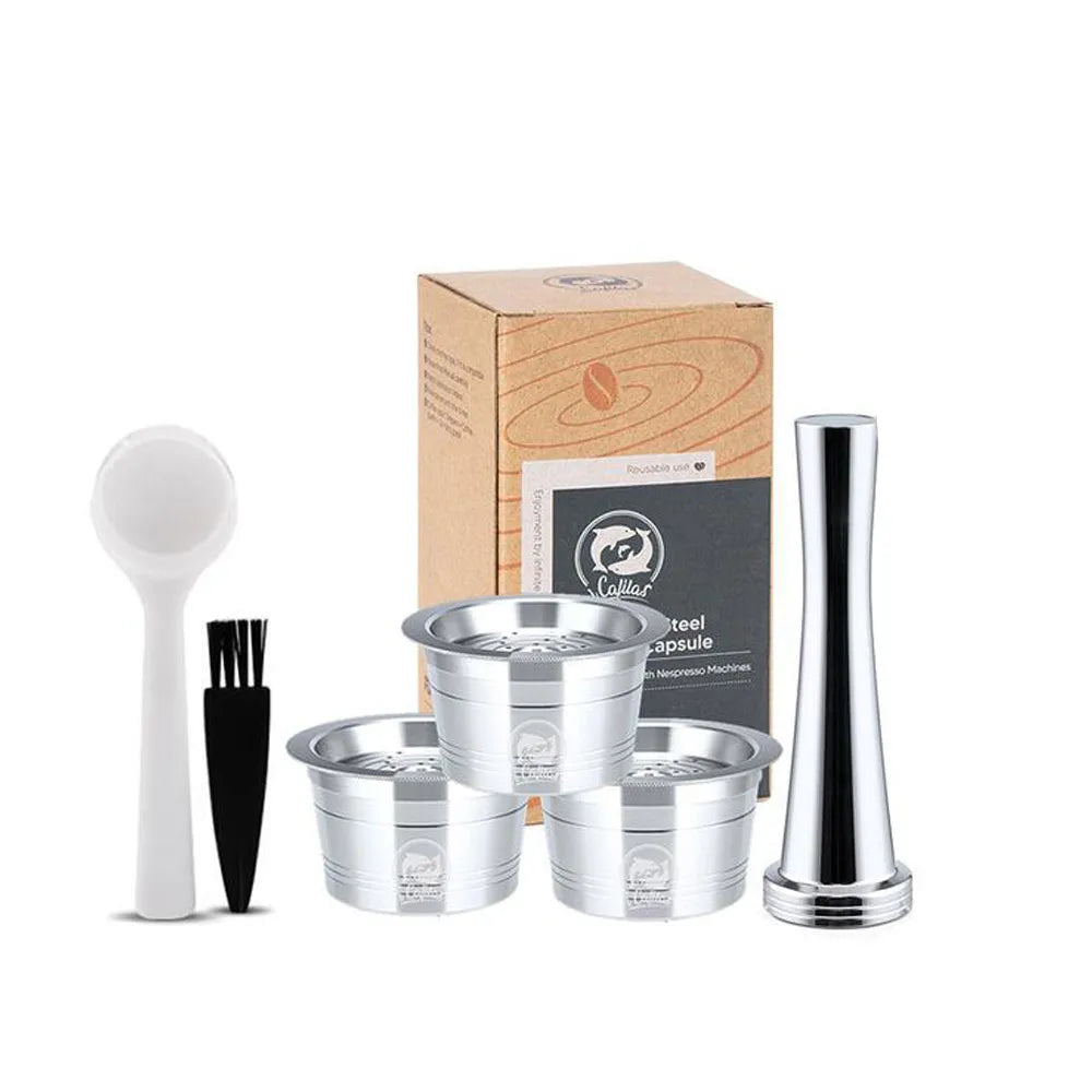 Reusable Stainless Steel Coffee Capsules – Tchibo Cafissimo Reusable Coffee Capsule Qst 3 capsule T