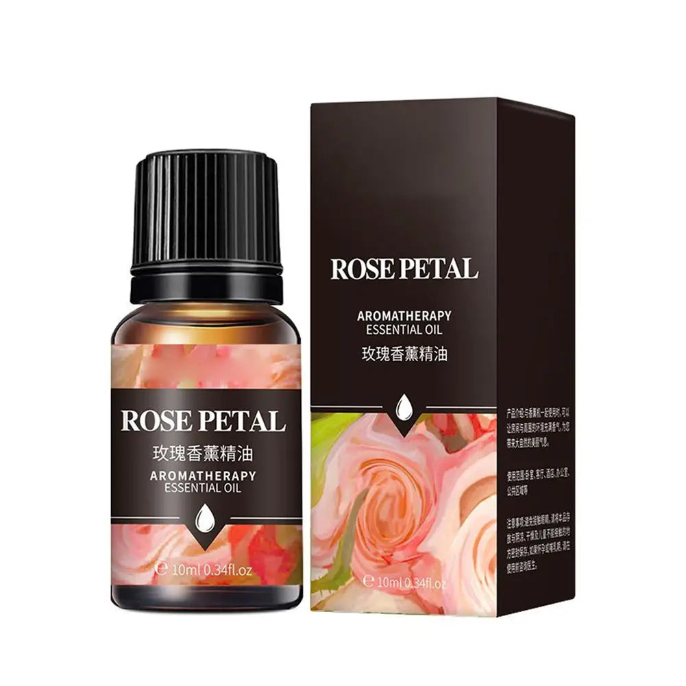 Water-Soluble Essential Oils for Aroma Diffuser & Humidifier 10ml Aromatherapy Essential Oil Qme Rose
