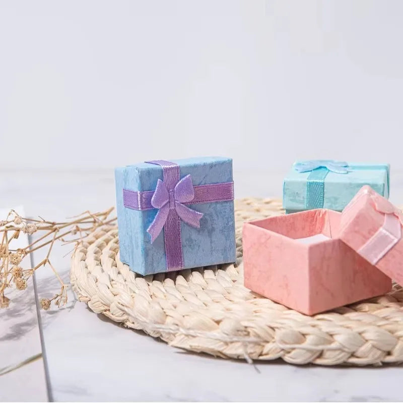 6-Pack Multicolor Jewelry Gift Boxes – Rings, Earrings & Necklaces Jewelry Gift Box Qme