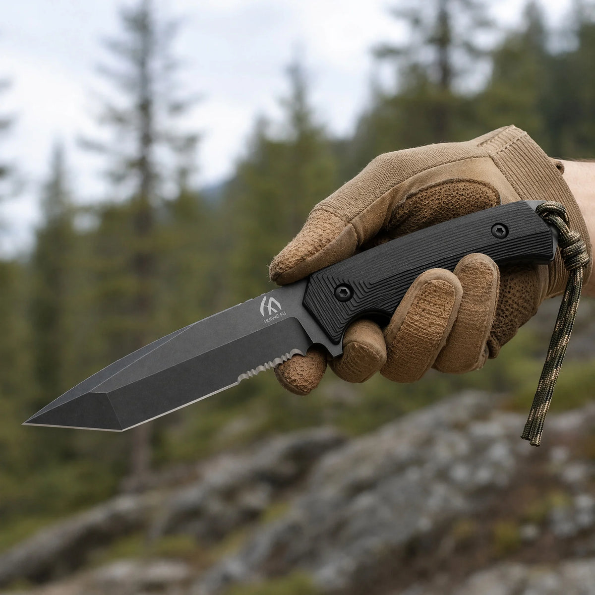 HUANGFU Steel Multi-Knife – Lightweight Outdoor Camping Knife Outdoor Multi-Knife Qst
