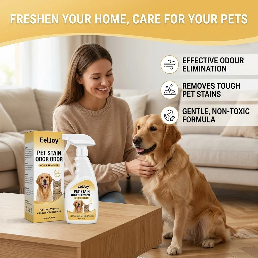Pet Stain & Odour Remover Spray – Urine Scale Eliminator Pet Odour Remover Spray Qme